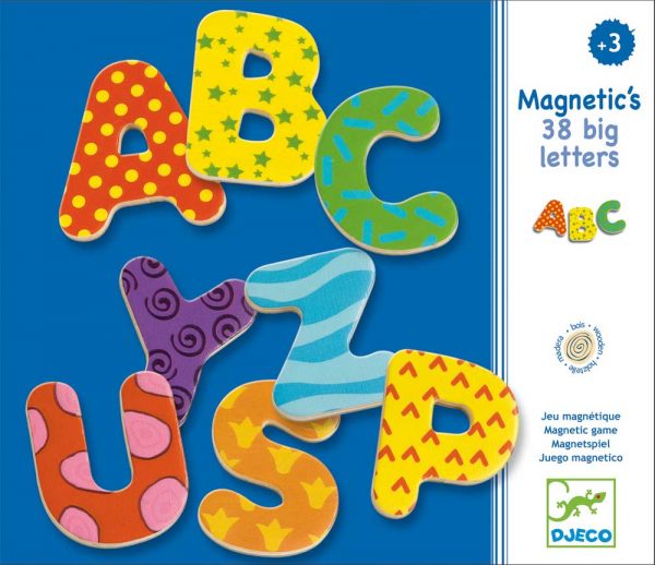 Djeco 3100 Magnetspiel Buchstaben