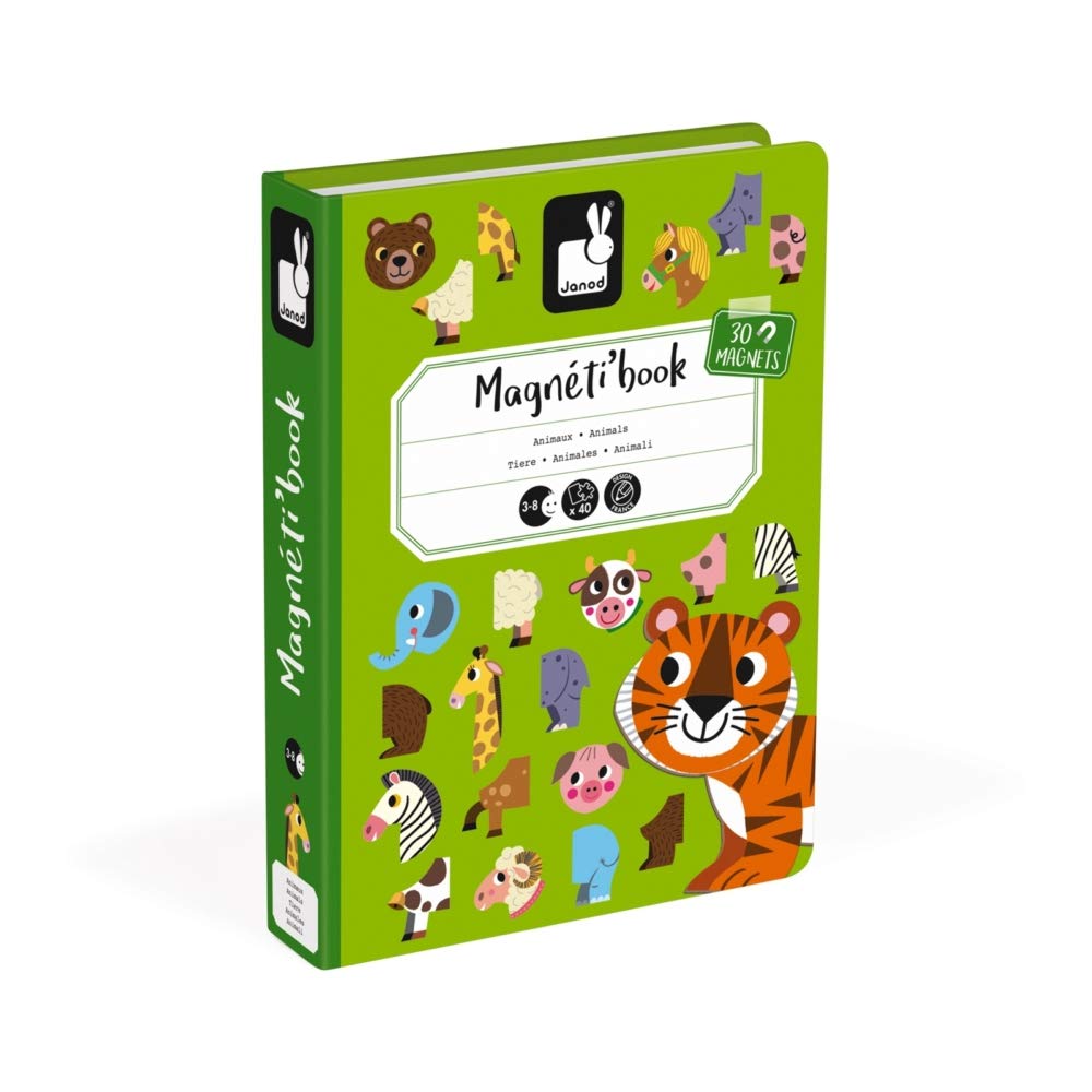 Janod Magnetbuch Tiere