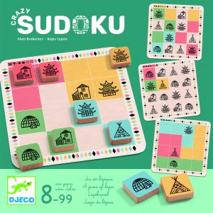Djeco 8488 Crazy Sudoku – Logikspiel