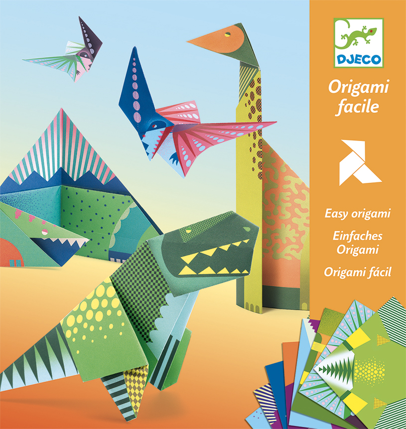 Djeco Origami Set 8758 Dinosaurier