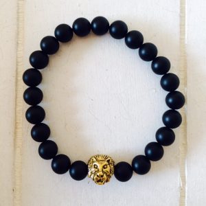 Armband für Männer “Löwe” gold