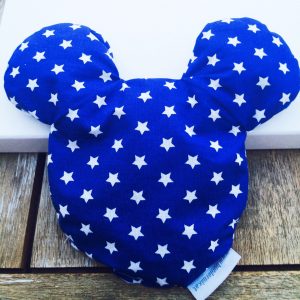 Kirschkernkissen Mickey Mouse blau