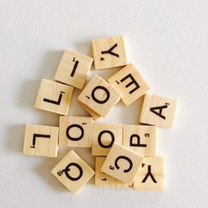 Scrabble Buchstaben
