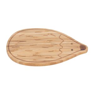 LÄSSIG Frühstücksbrettchen Bambusholz – Board, Garden Explorer Igel