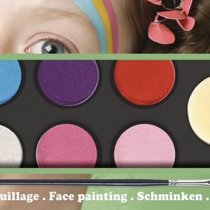 Djeco 9231 Make-up Palette mit 6 Farben sweet