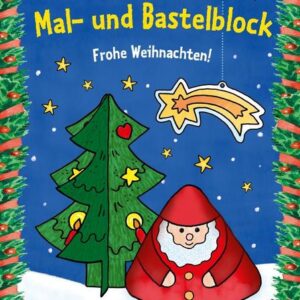 Buch Mein superdicker Mal- und Bastelblock. Frohe Weihnachten!