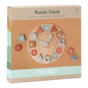 Little Dutch 7063 Puzzle-Uhr