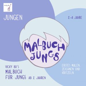 Buch Vicky Bo´s Malbuch Jungs 2-4 Jahre