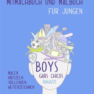 Buch Vicky Bo´s Mitmach- und Malbuch FÜR JUNGEN 6-10 Jahre