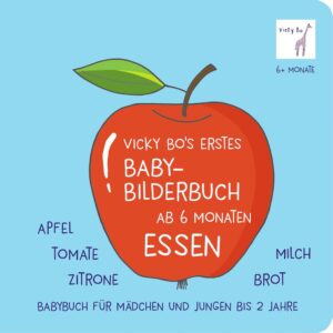 Buch Vicky Bo`s Baby-Bilderbuch ab 6 Monaten ESSEN