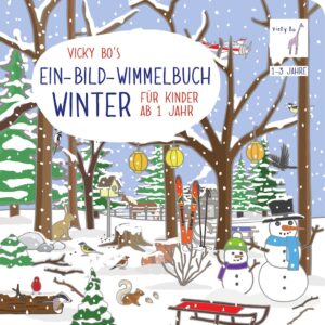Buch Vicky Bo`s Ein-Bild-Wimmelbuch WINTER ab 1 Jahr