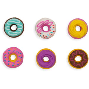 OOLY Dainty Donuts duftende Radiergummis 6er Set