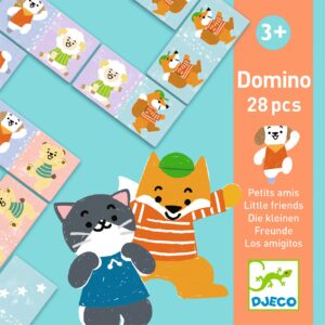 Djeco 8185 Domino Die kleinen Freunde