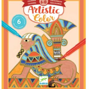 Djeco 9476 Artistic Color Farben – Ägypten – zum Ausmalen
