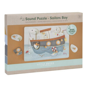 Little Dutch LD4762 Sound-Greif-Puzzle Sailors Bay