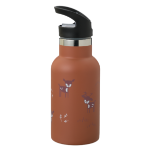 FRESK Thermosflasche/Trinkflasche Deer amber brown