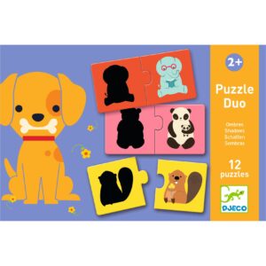 Djeco 8187 Puzzle duo Schatten