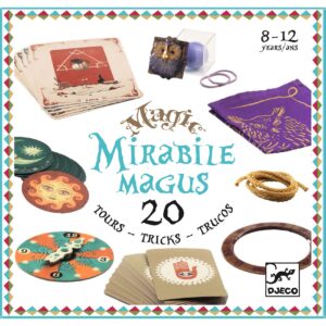 Djeco 9965 Zaubertrick-Set Mirabile magus – 20 tricks