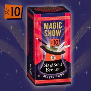 Trendhaus MAGIC SHOW TRICK 10 MAGISCHE BECHER