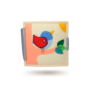 Jollydesigns Mini Quiet Book Magischer Vogel – 6 Seiten