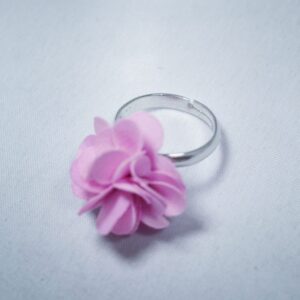 Buzy Lizzie Ring Blume pink
