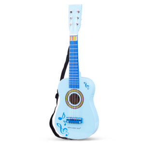 Gitarre 10349 Gitarre – blau mit Notenheft