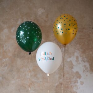 ava & yves 5546 Ballons Schulkind aus 100% Naturkautschuk – Serie Adventure