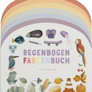 Little Dutch Kinderbuch Regenbogen Farbenbuch
