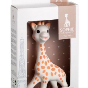 Sophie la girafe® (Geschenkkarton weiß) / Naturkautschuk