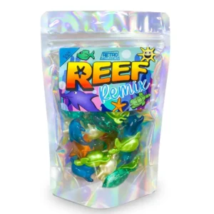 Retro Badeperlen — Reef Remix. Perlen mit Ozeanmotiv, 30 Stück