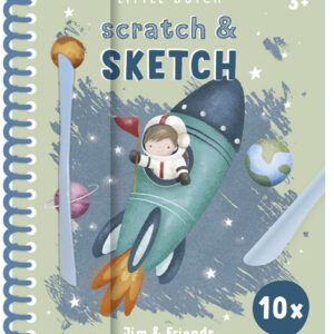 Little Dutch Scratchbuch Jim&Friends 125520