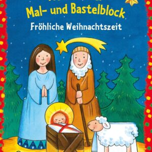 Buch Fröhliche Weihnachtszeit Mein erster Mal- und Bastelblock