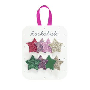 Rockahula Haarspangen X504 Jolly Glitter Star Clips