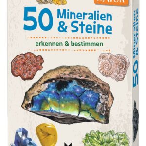 moses 009824 Expedition Natur – 50 Mineralien und Steine