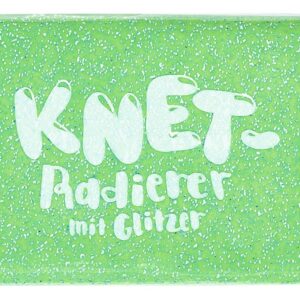 moses Knet-Radierer Glitzer in versch. Farben