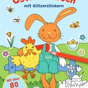 Buch Mein schönstes Ostermalbuch mit Glitzerstickern (Mit über 80 Glitzerstickern)