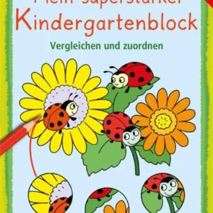 Buch/Block Mein superstarker Kindergartenblock. Vergleichen und zuordnen