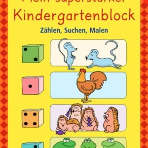 Buch/Block Kleine Rätsel und Übungen für Kindergartenkinder Zählen, Suchen, Malen