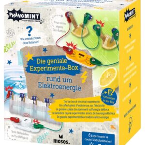 moses PhänoMINT Die geniale Box der Experimente rund um Elektroenergie