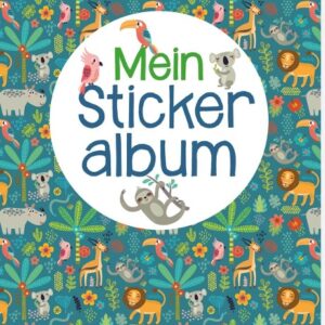arsedition Mein Stickeralbum – Dschungel
