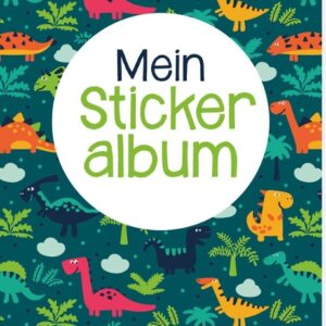 arsedition  Mein Stickeralbum – Dinos