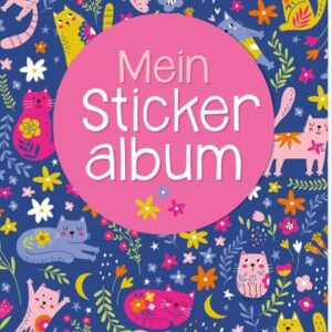arsedition Mein Stickeralbum – Katzen
