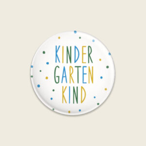 ava&yves 6219 Button Kindergartenkind, Konfetti blau