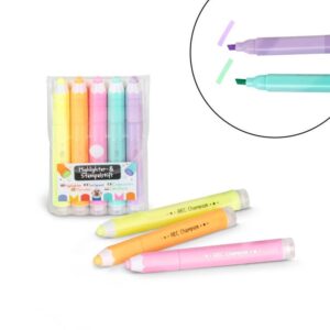 Trendhaus ABC CHAMPIONS HIGHLIGHTER- & STEMPELSTIFT 5ER-SET