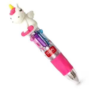 Legami Mini-Kugelschreiber mit 4 Farben – Mini Magic Rainbow EINHORN