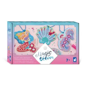 Janod 7793 vMagic Ocean – 3 Diamant-Schlüsselanhänger