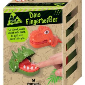 moses Dino Fingerbeißer grün oder rot 040261