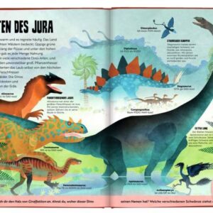 moses Buch Mein saurierstarker Dino-Atlas – Eine Weltreise zu den Giganten der Urzeit