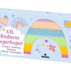 moses XXL Radierer Regenbogen