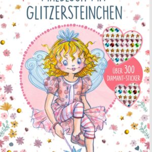 Spiegelburg Malblock mit Glitzersteinchen – Prinzessin Lillifee